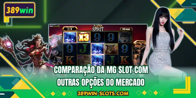 Comparação da MG Slot com outras opções do mercado