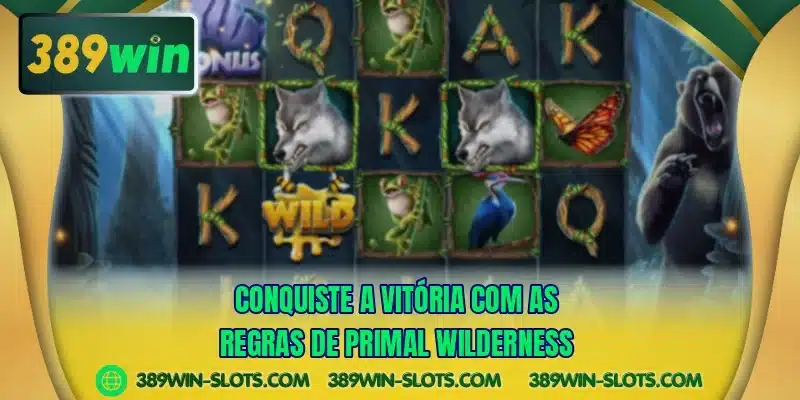 Conquiste a vitória com as regras de Primal Wilderness