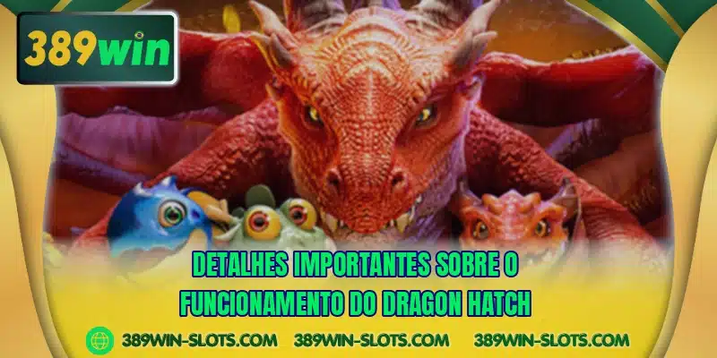 Detalhes importantes sobre o funcionamento do Dragon Hatch