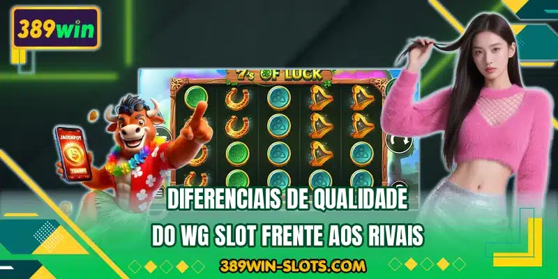 Diferenciais de qualidade do WG Slot frente aos rivais