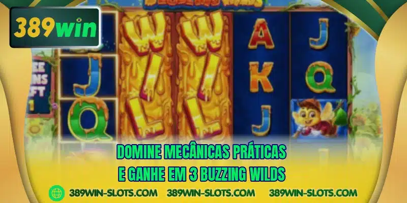 Domine mecânicas práticas e ganhe em 3 Buzzing Wilds