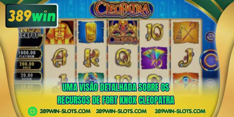 Uma visão detalhada sobre os recursos de Fort Knox Cleopatra
